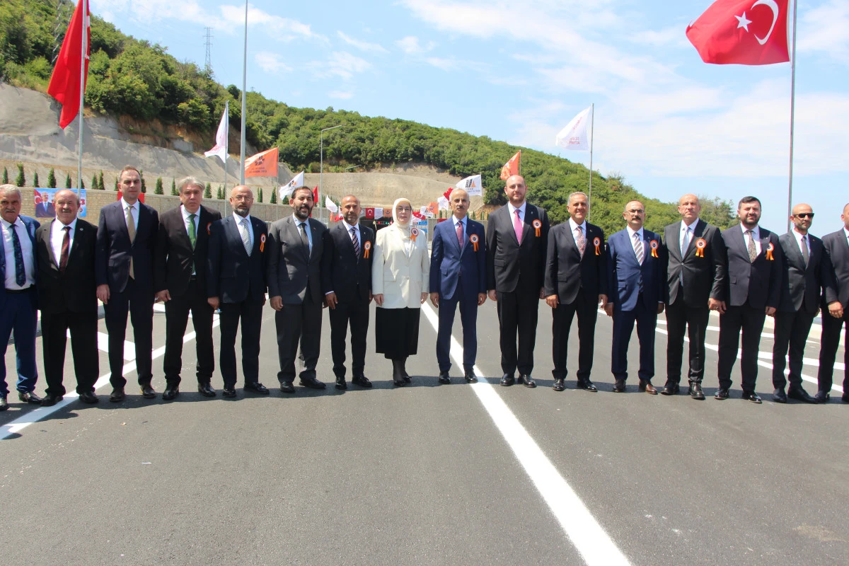 16 MİLYAR LİRALIK DEV BİR PROJE T&Ouml;RENLE HİZMETE GİRDİ