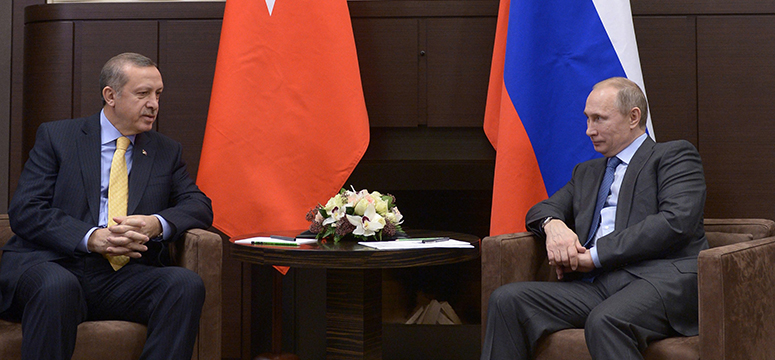 Başbakan Erdoğan Putin ile g&ouml;r&uuml;şt&uuml;.