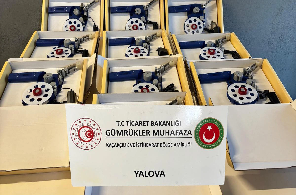 727 BİN LİRALIK KA&Ccedil;AK ELEKTRONİK ELE GE&Ccedil;İRİLDİ