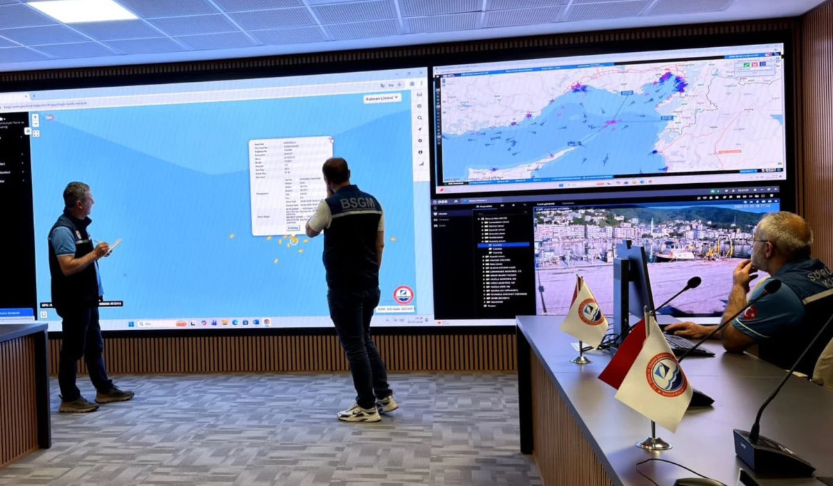 AKDENİZ&rsquo;DEKİ ORKİNOS AVCILARINA YALOVA&rsquo;DAN SIKI UYDU TAKİBİ