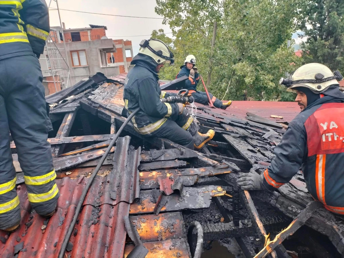 &Ccedil;ATI YANGINI Y&Uuml;REKLERİ AĞIZLARA GETİRDİ
