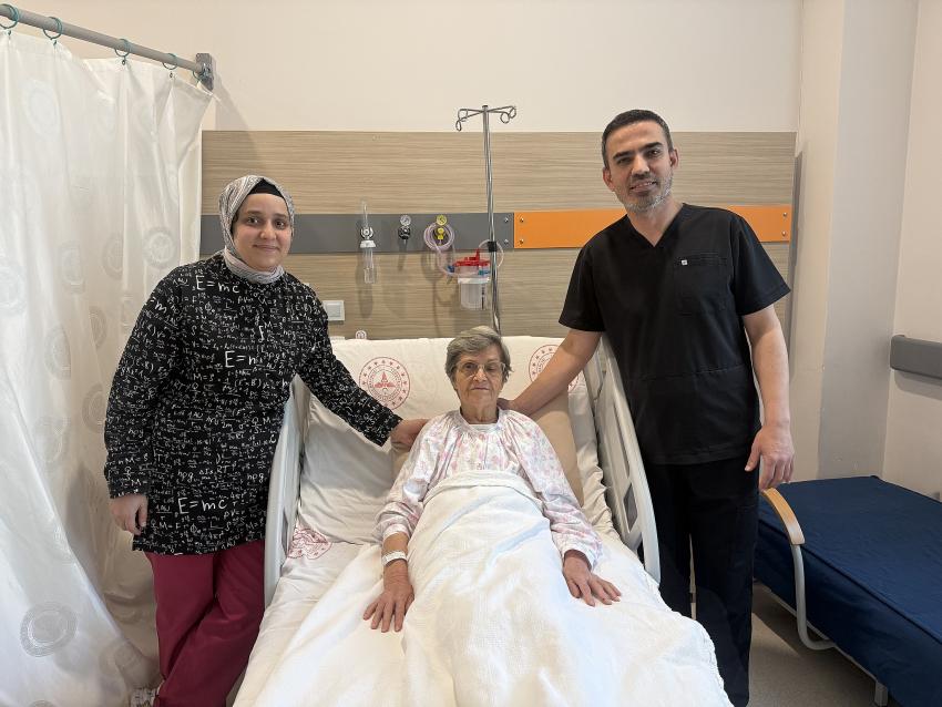 EĞİTİM VE ARAŞTIRMA HASTANESİ&rsquo;NDE BİR İLK