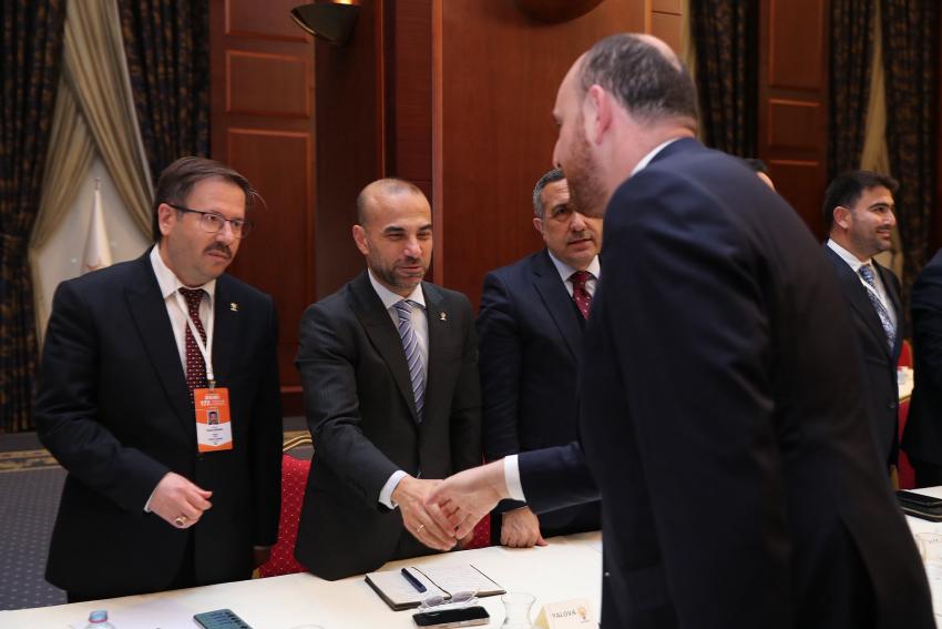 G&Uuml;&Ccedil;L&Uuml;, İL BAŞKANLARI TOPLANTISI&rsquo;NA KATILDI