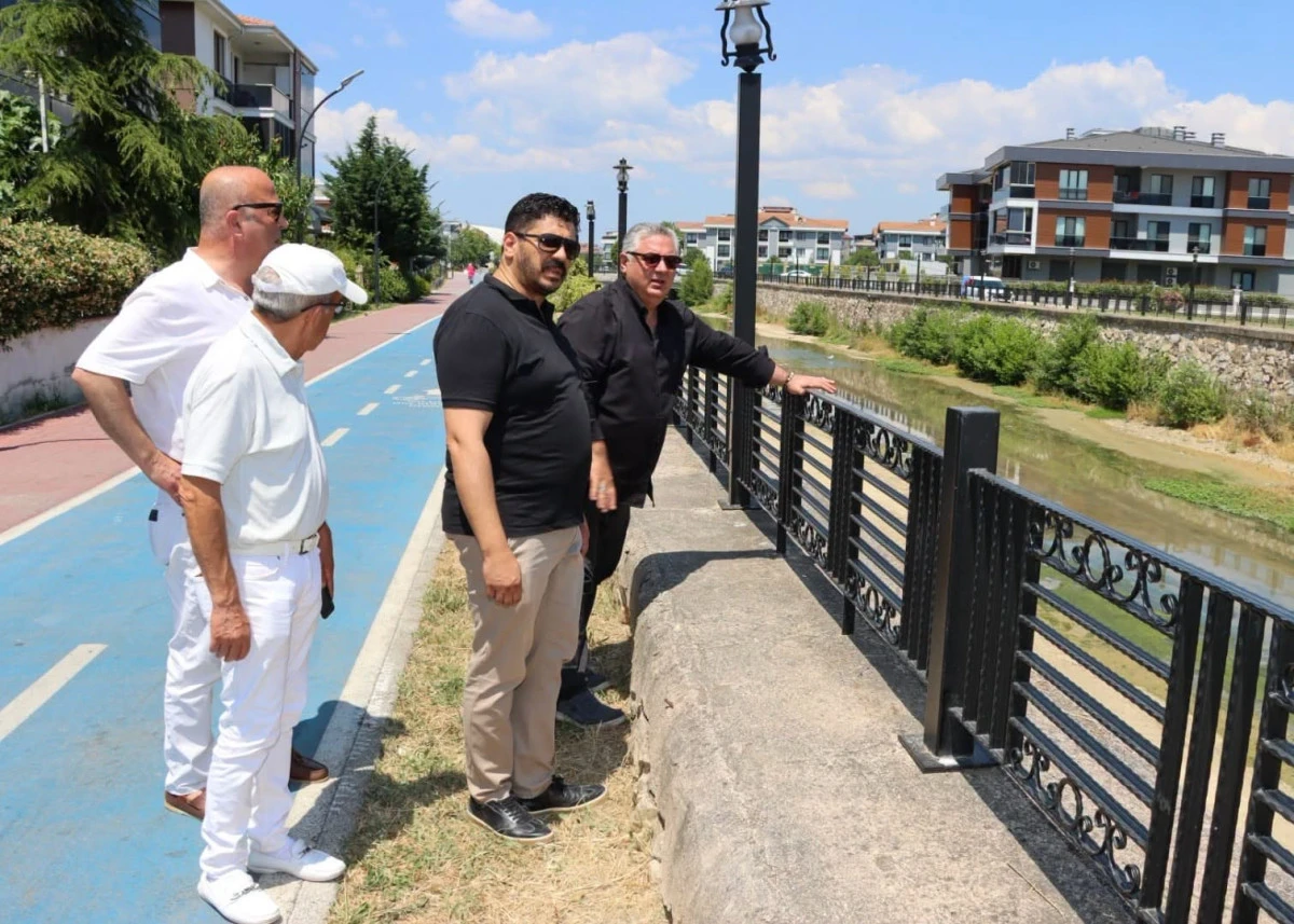 G&Uuml;REL SAFRAN DERESİ&rsquo;NDEKİ TEMİZLİK &Ccedil;ALIŞMALARINI YERİNDE İNCELEDİ