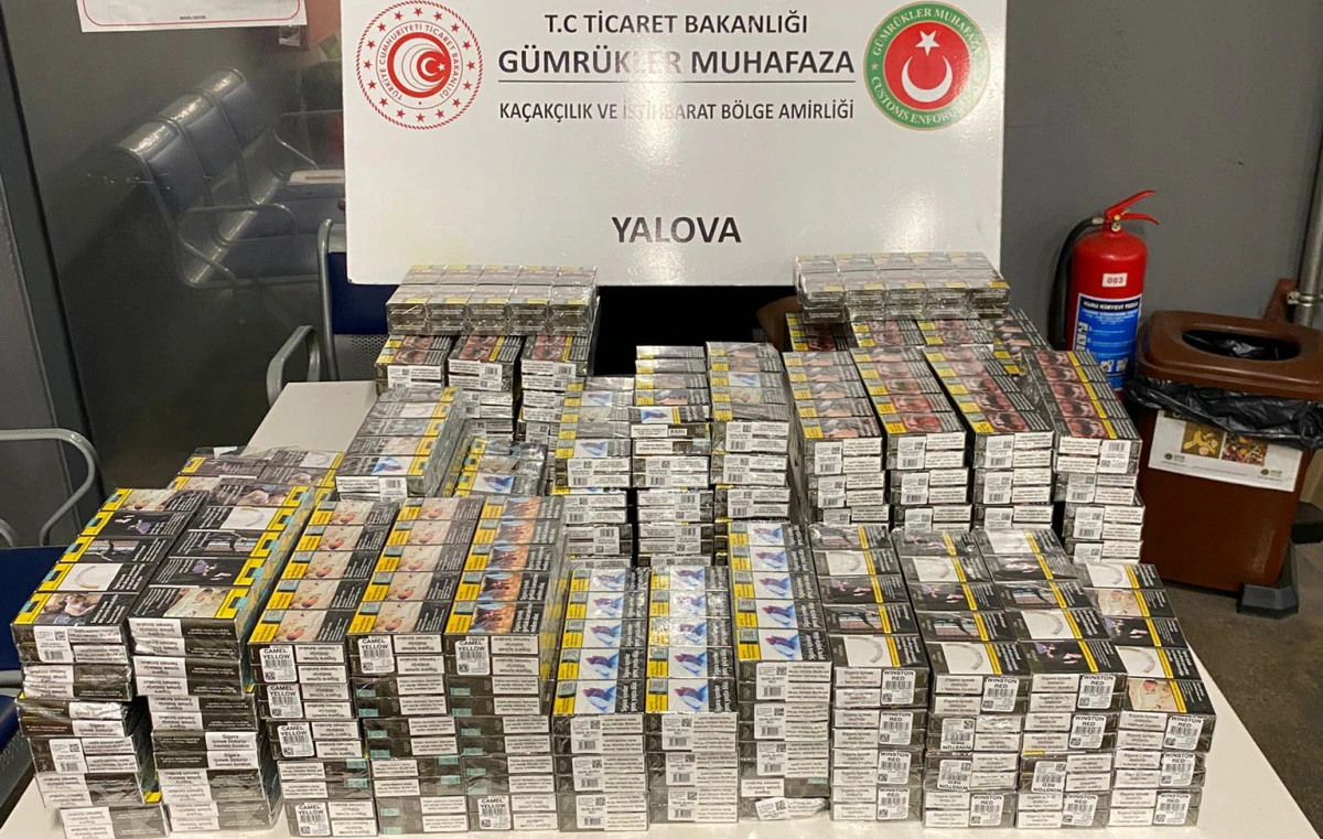 KA&Ccedil;AK SİGARALAR G&Uuml;MR&Uuml;ĞE TAKILDI