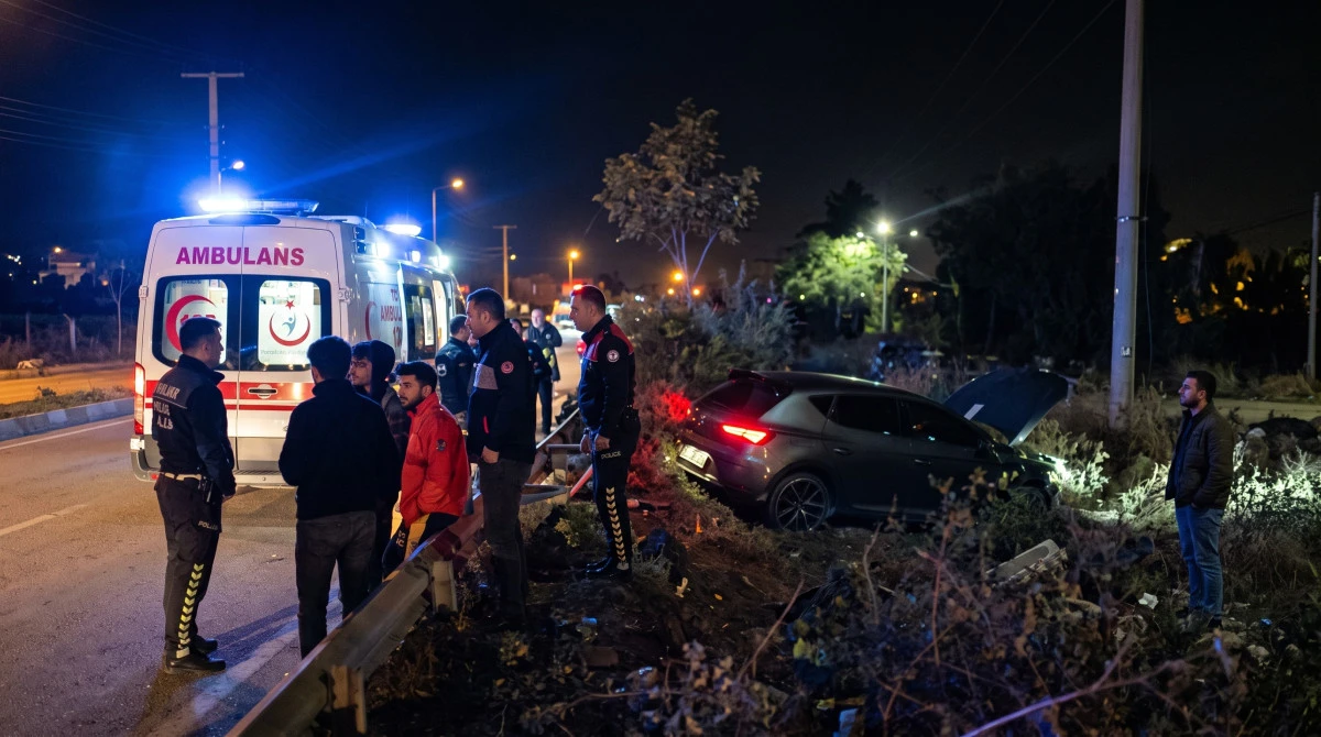KAYTAZDERE&rsquo;DE ZİNCİRLEME KAZA: 6 YARALI