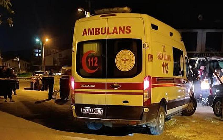 KOCADERE'DE EVİNİN &Ouml;N&Uuml;NDE KURŞUN YAĞDIRDI