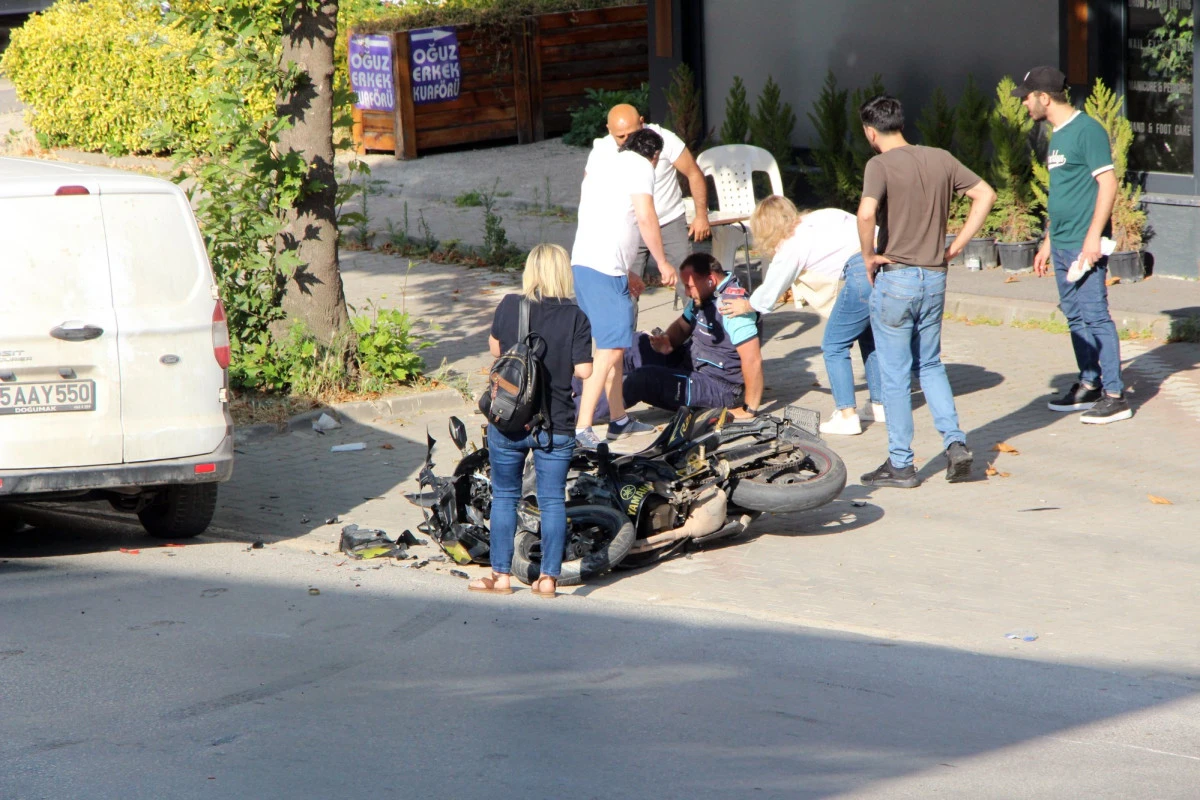 MOTOSİKLETLİ S&Uuml;R&Uuml;C&Uuml; PANELVANA &Ccedil;ARPTI