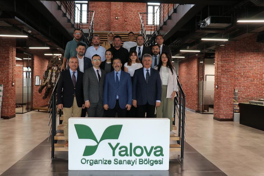 SANTEK HEYETİNDEN YALOVA OSB&rsquo;YE ZİYARET