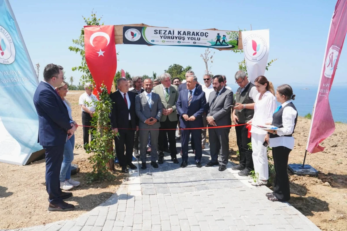 SEZAİ KARAKO&Ccedil; Y&Uuml;R&Uuml;Y&Uuml;Ş YOLU T&Ouml;RENLE A&Ccedil;ILDI