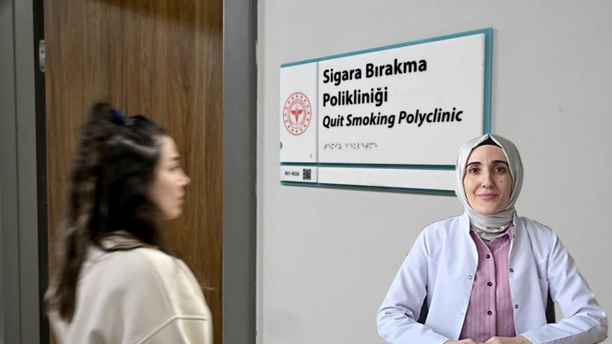 "SİGARAYI BIRAKMAK BİR İRADE MESELESİ DEĞİLDİR"