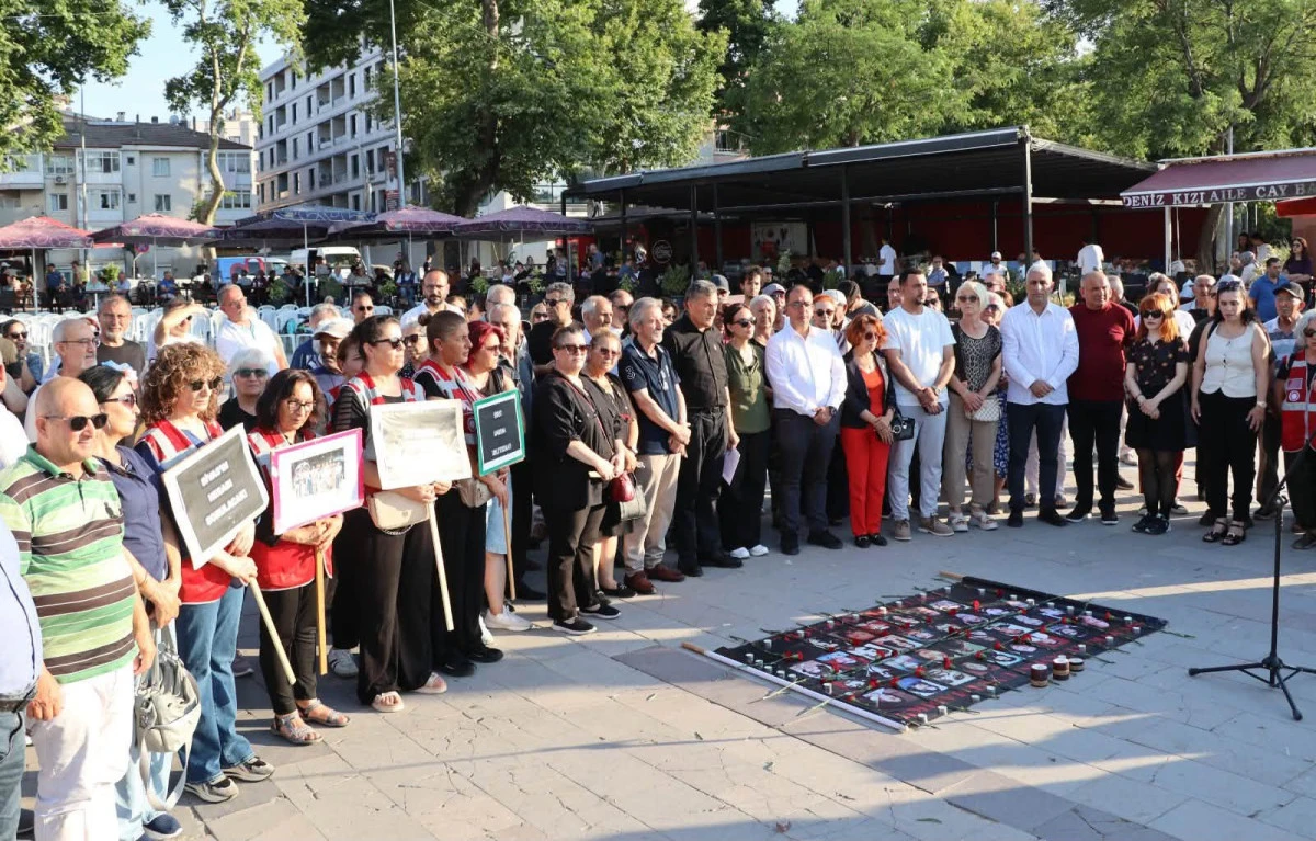 SİVAS KATLİAMINDA HAYATINI KAYBEDENLER ANILDI