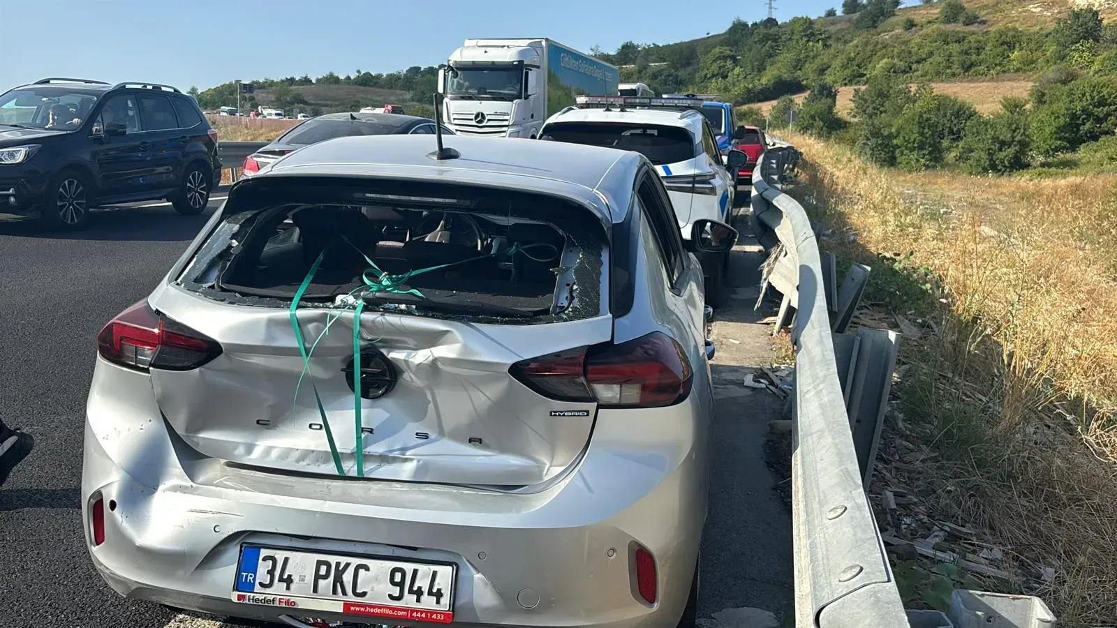 S&Uuml;P&Uuml;RGELİK'TE KORKUTAN KAZA