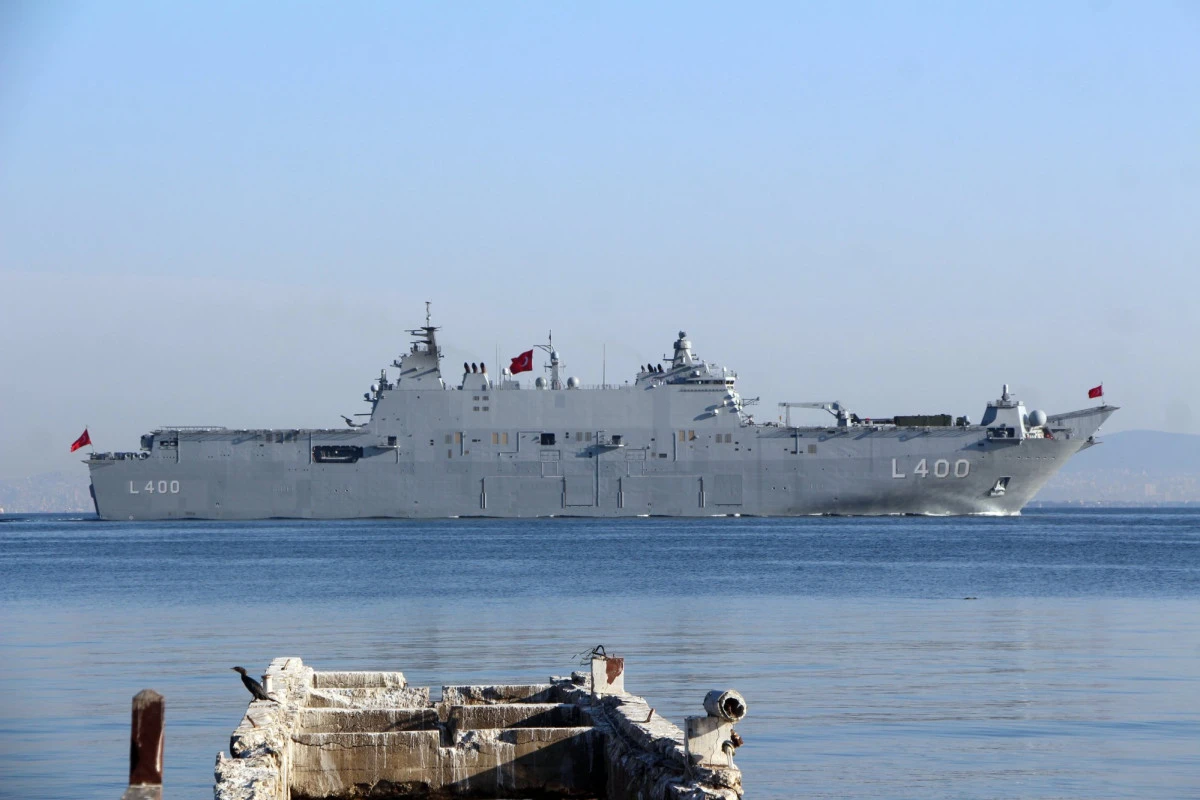 TCG ANADOLU&rsquo;YA YALOVA&rsquo;DA COŞKULU KARŞILAMA