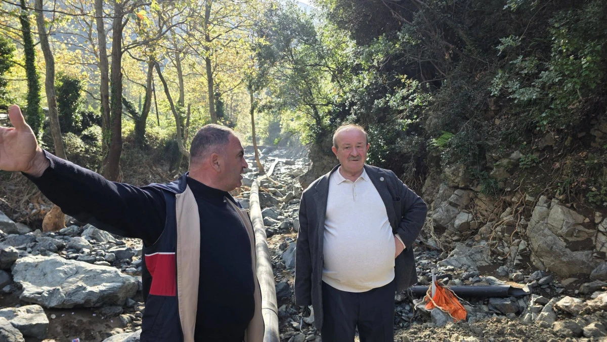 TEMEL ALTYAPI ONARIM &Ccedil;ALIŞMALARINI İNCELEDİ