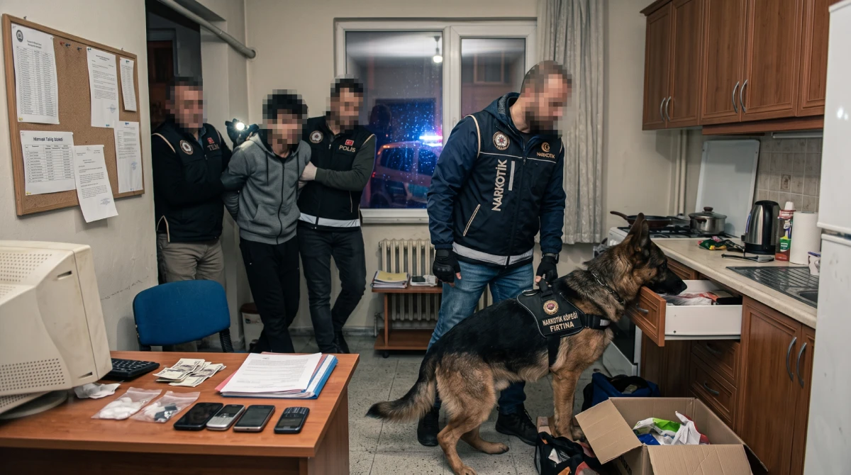 YALOVA&rsquo;DA UYUŞTURUCU &Ccedil;ETESİ &Ccedil;&Ouml;KERTİLDİ