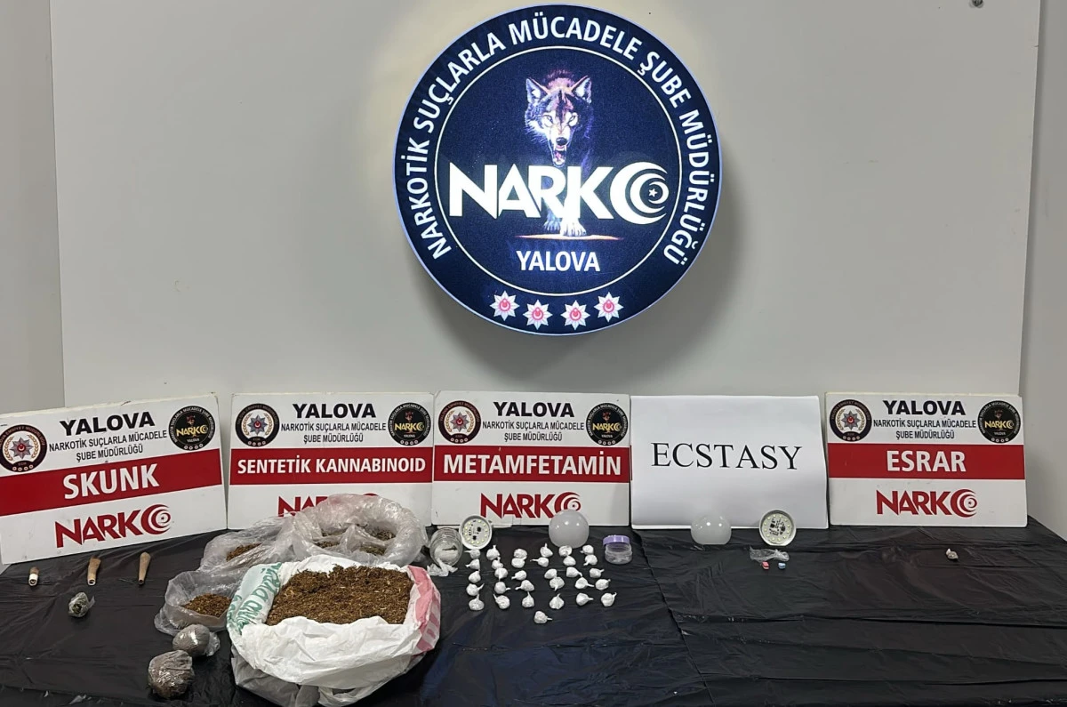 YALOVA'DA UYUŞTURUCU OPERASYONU