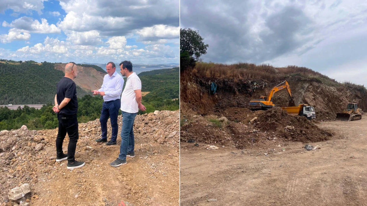 YELE DEPOLAMA ALANINDA İNCELEMEDE BULUNDU