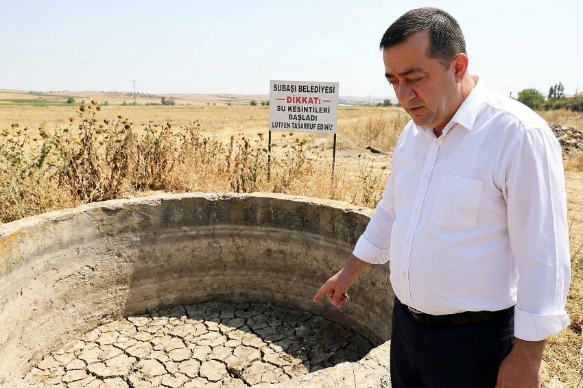 SUBAŞI BELDESİNDE DE SU KESİNTİLERİ BAŞLADI