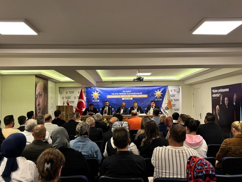 AK PARTİ DANIŞMA KURULU TOPLANTISI GERÇEKLEŞTİRİLDİ