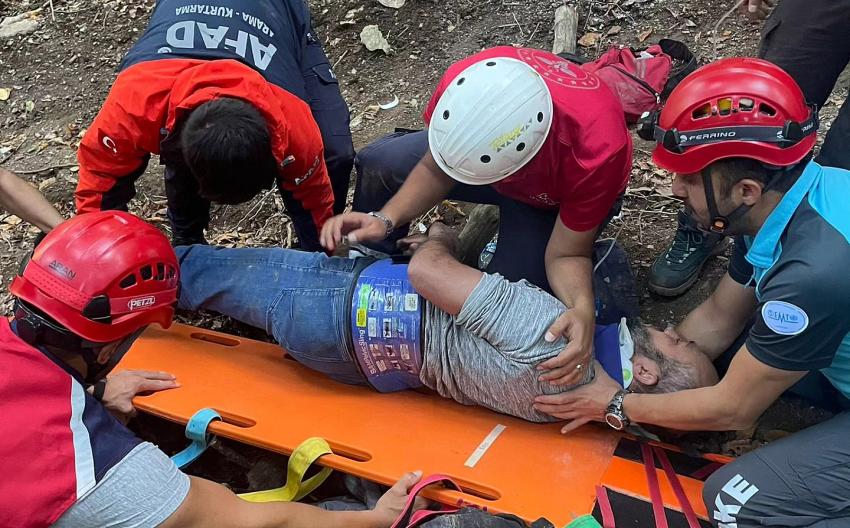 ATV SAFARİ YAPARKEN ÖLÜMDEN DÖNDÜLER