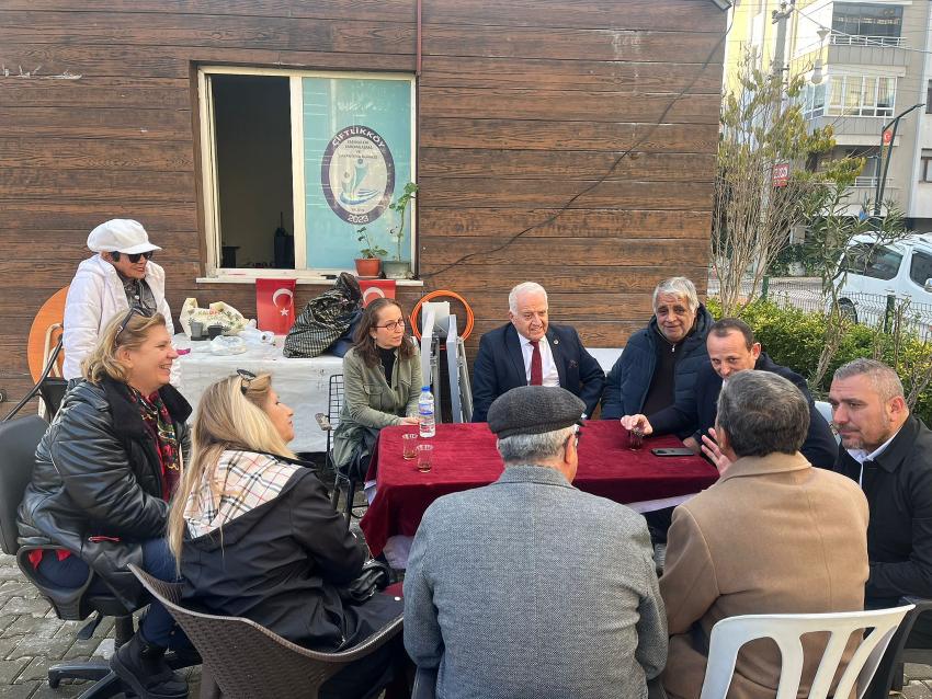 BECAN ESNAFLARIN SORUNLARINI DİNLEDİ