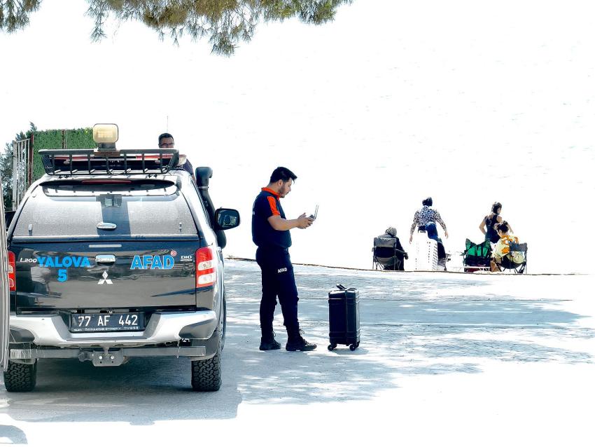 BOĞULMA İHBARI AFAD’I ALARMA GEÇİRDİ
