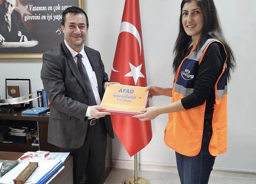CANBAY AFAD GÖNÜLLÜSÜ OLDU
