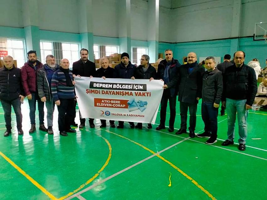 “DEPREMDEN ETKİLENEN VATANDAŞLARIMIZIN YANINDAYIZ”