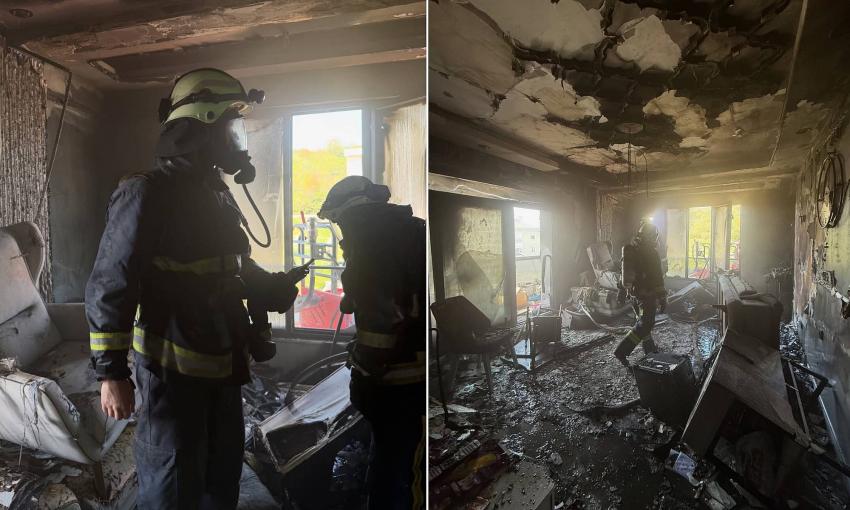 ELEKTRİK KONTAĞI YANGINA YOL AÇTI