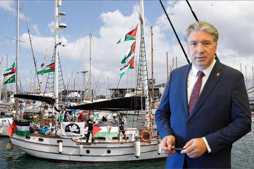 “GAZZE HALKI VE SUMUD FİLOSU’NUN YANINDAYIZ”