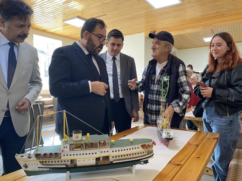 GEMİ MAKETLERİ SERGİSİ ESADİYE’DE AÇILDI