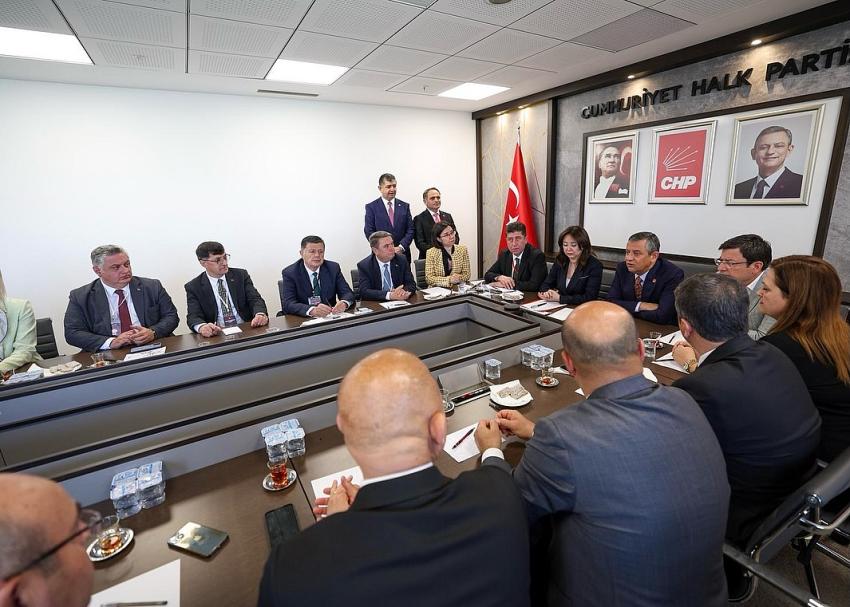 GÜREL BELEDİYE BAŞKANLARI TOPLANTISINA KATILDI