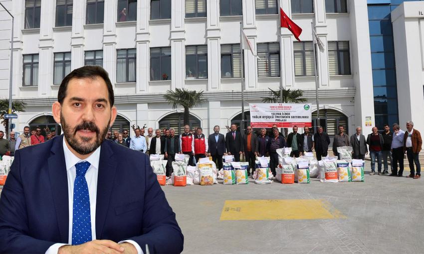“TARIMSAL ÜRETİME HER YIL 4-4,5 MİLYON LİRA BÜTÇE AYIRIYORUZ”