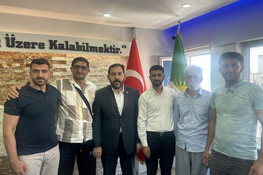 HÜDAPAR’A TAZİYE ZİYARETİ