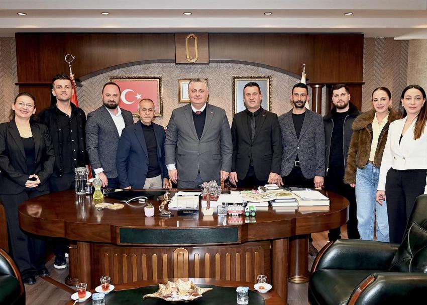 KACIR VE KIZILKAYA’DAN GÜREL’E ZİYARET