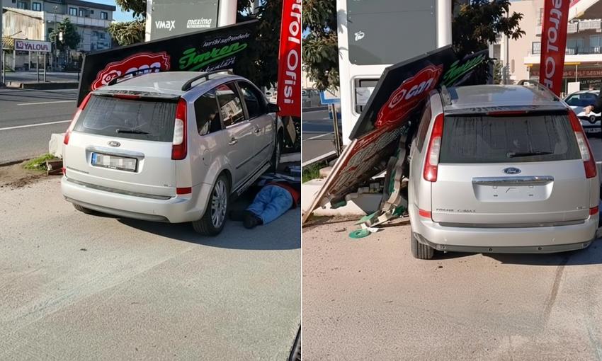 OTOMOBİLİN ÇARPTIĞI YAYA AĞIR YARALANDI