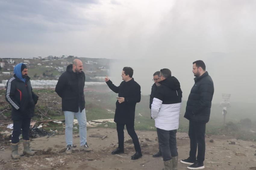 KONTEYNER KENT ALANINDA İNCELEMELER YAPILDI