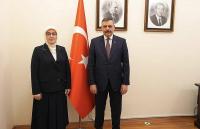 AKYOL İÇİŞLERİ BAKANINI ZİYARET ETTİ