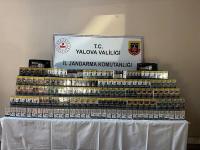 3 BİN PAKET KAÇAK SİGARA ELE GEÇİRİLDİ