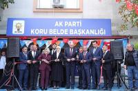 AK PARTİ KORU BİNASI HİZMETE GİRDİ