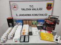 ALTINOVA'DA KAÇAKÇILIK OPERASYONU