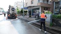 ALTINOVA’DA YAĞMURSUYU KANALLARI TEMİZLENDİ