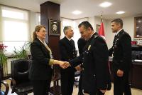 ALTINOVA İLÇE PROTOKOLÜ KAYMAKAMLIKTA BAYRAMLAŞTI