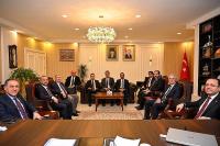 BAKAN YARDIMCISINDAN VALİ USTA’YA ZİYARET