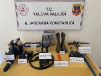 ÇINARCIK’TA KAÇAK KAZI OPERASYONU