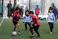 ÇİFTLİKKÖY’DE MİNİK YILDIZLAR SAHAYA ÇIKTI