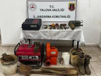 DEFİNE HAYALİ JANDARMAYA TAKILDI
