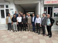 DEMİRYÜREK VE AYDIN’DAN SANAYİ SİTESİ ESNAFINA ZİYARET