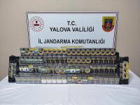 DORSEYE GİZLENEN BİN 350 ADET KAÇAK SİGARA YAKALANDI
